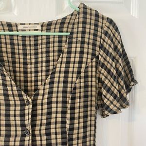 Urban Outfitters Brand Plaid Dress